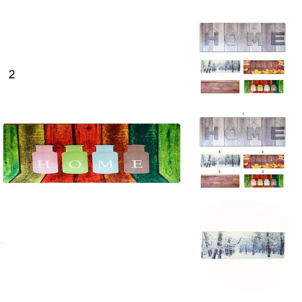 

Tear Resistant Smooth Edge Convenient Storage Bathing Room Rug for Indoor