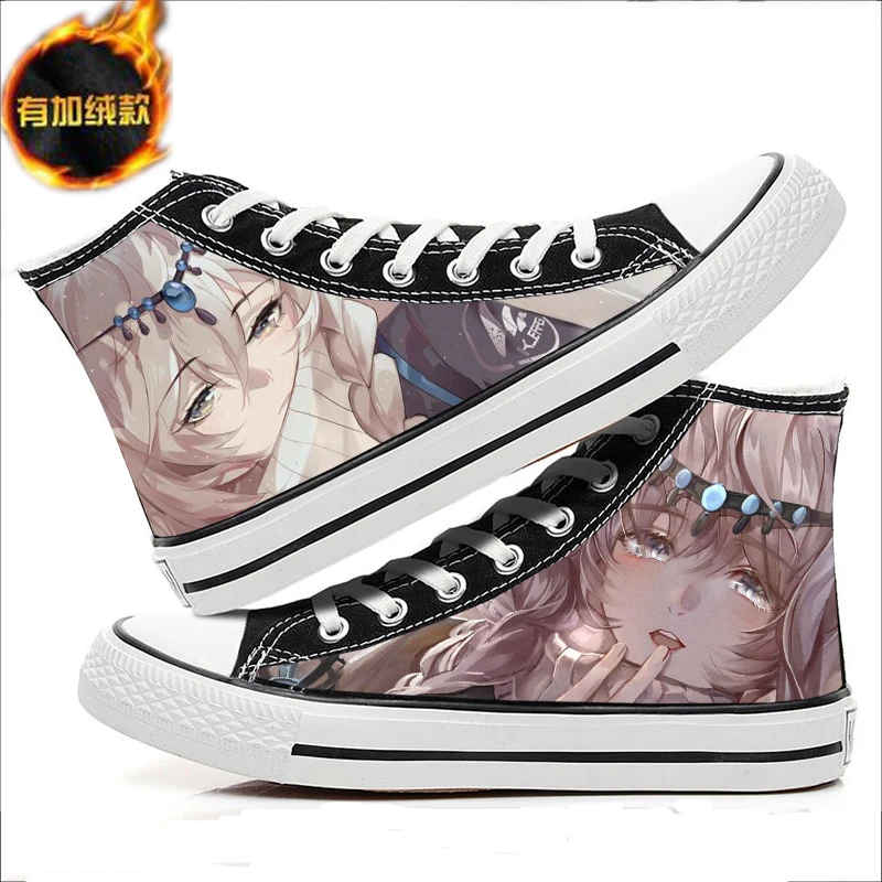 

Arknights cosplay cosplay cos shoes canvas fashion shoes casual men and women college anime cartoon students high help