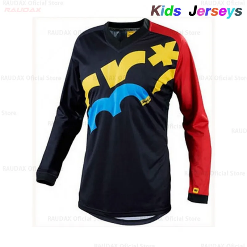 Майка Mavic детская для мотокросса горнолыжный трикотаж с длинным рукавом