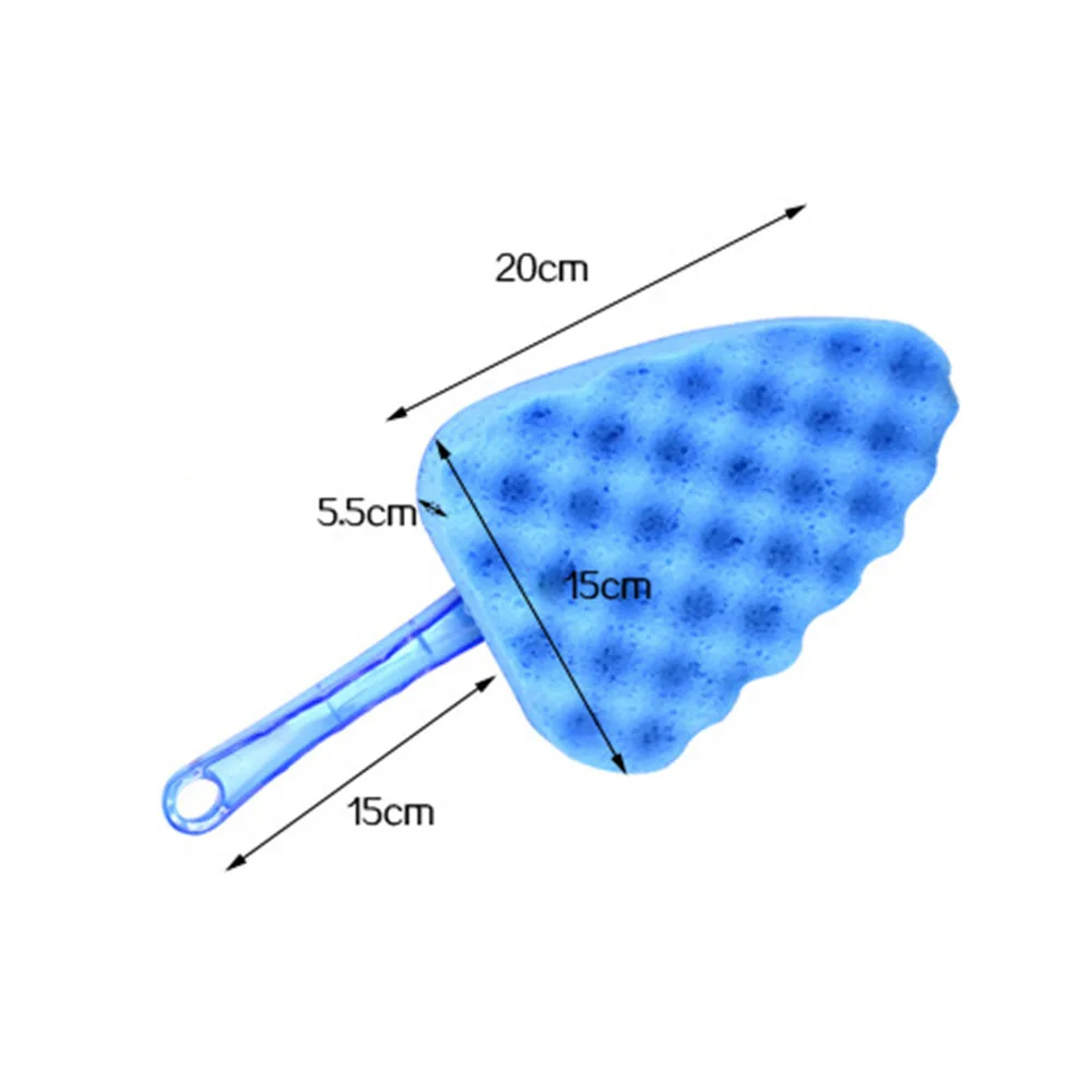 

Car-styling Car Wash Clean Sponge Brush Glass Cleaner Blue Wave Car Wash Triangle Car Cleanning Accessiories