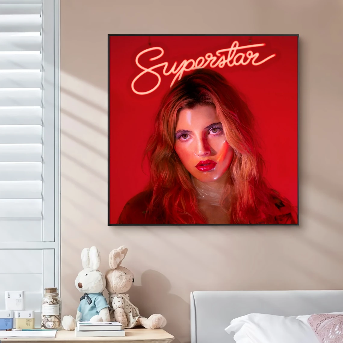 

Caroline Rose Superstar Music Album Canvas Poster Rap Star Pop Rock Singer Home Wall Painting Art Decoration (No Frame)