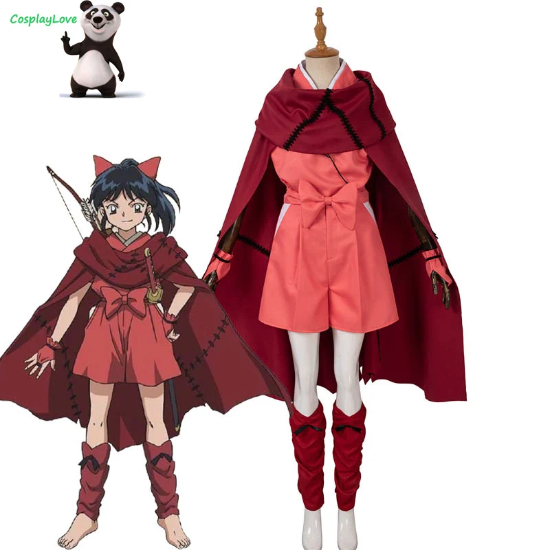 

CosplayLove аниме Инуяша яшахим: Принцесса полудемон мороха Косплей Костюм милое платье на Хэллоуин Рождество