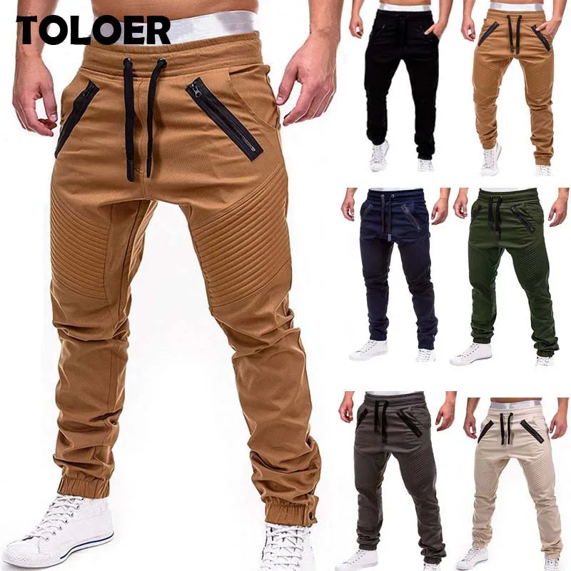 Мужские джоггеры повседневные спортивные штаны для фитнеса мужская спортивная