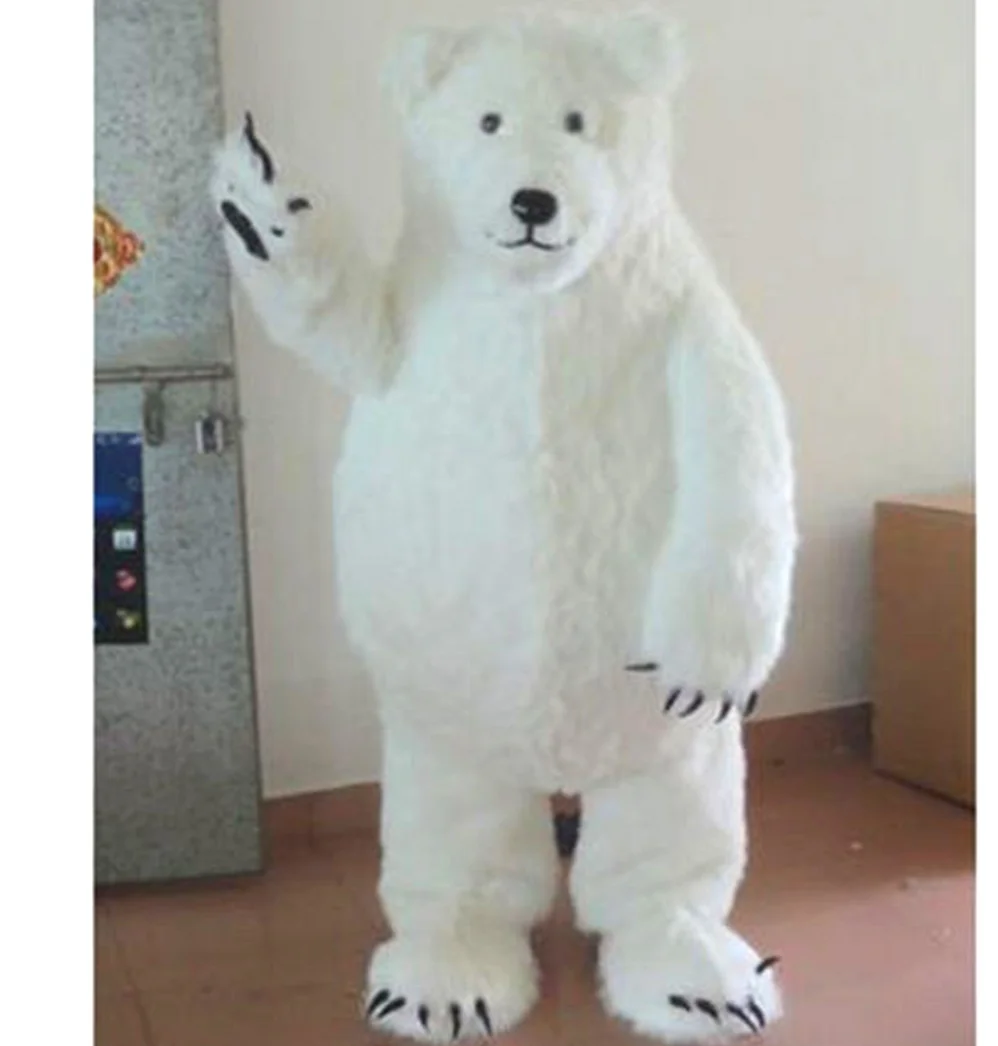 Реклама Костюм полярного медведя костюм костюмы для костюмированной вечеринки