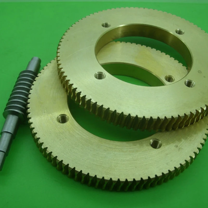 Stainless Steel Worm Tin Bronze Gear Wear 1:90 Reduction Ratio Large | Обустройство дома
