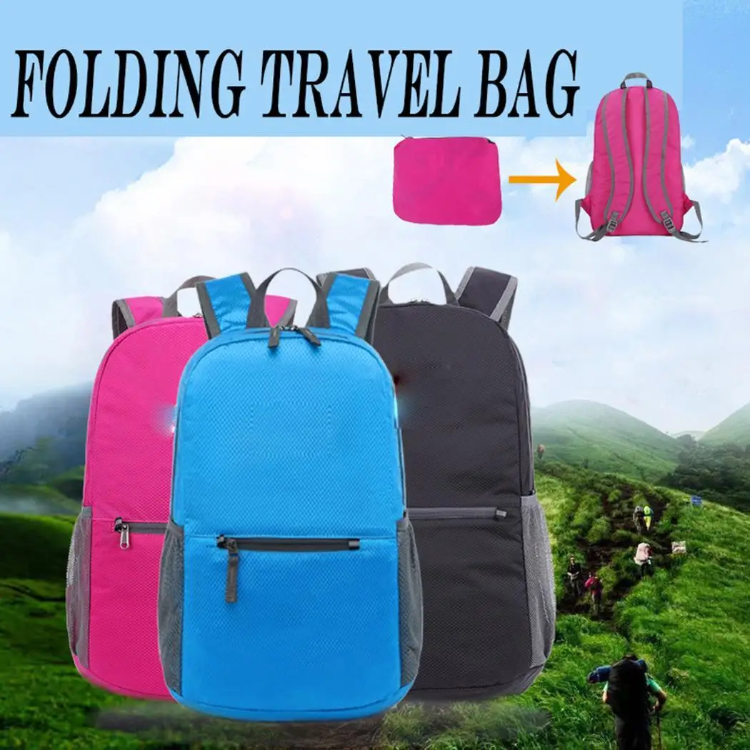 Складной рюкзак для путешествий на открытом воздухе ультралегкий