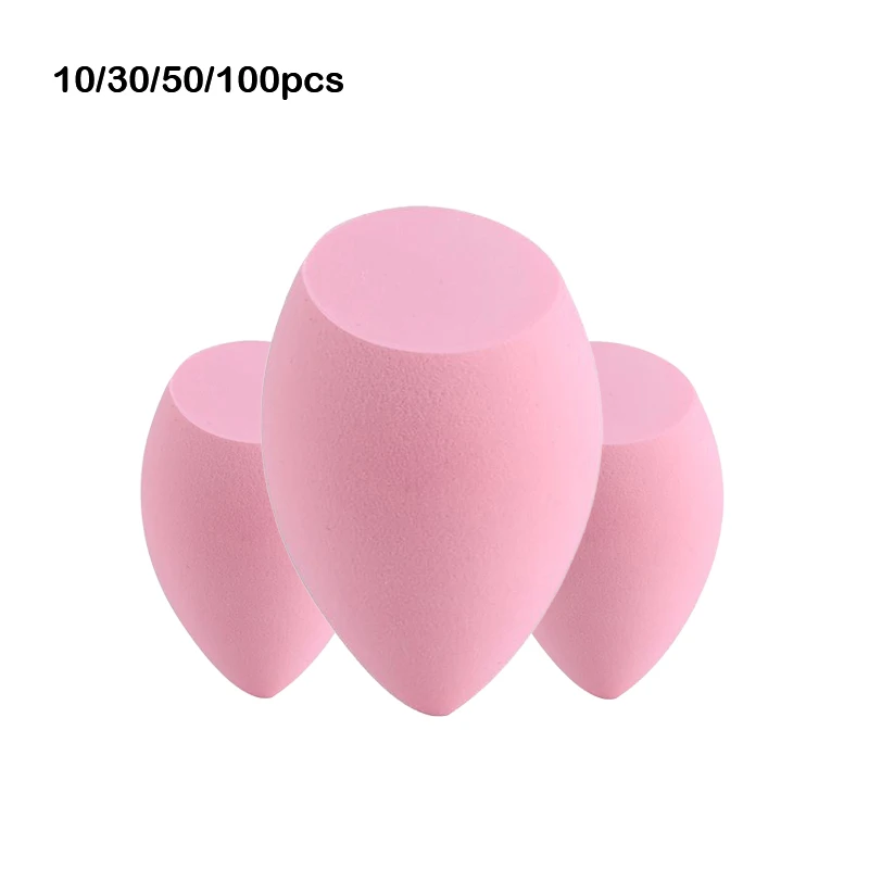 

SW 10/30/50/100 шт. розовый косой резки Красота набор яиц для массажа оптовая продажа Мягкий пуф кроссовки на воздушной подушке для макияжа яйцо Кр...