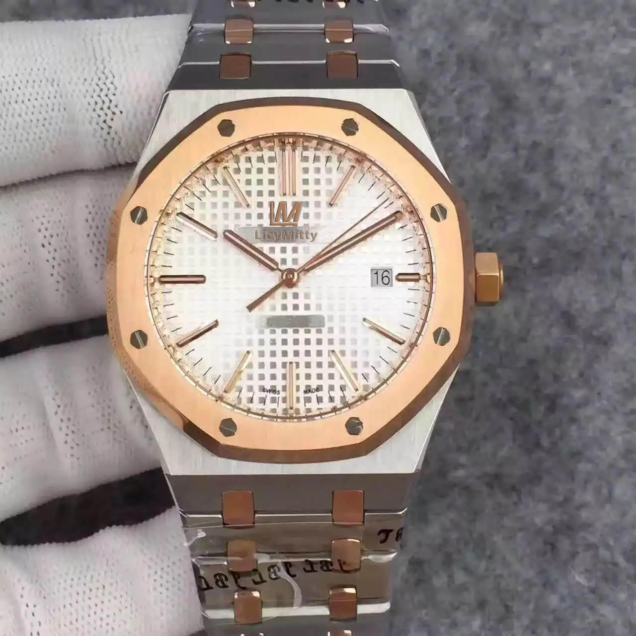 

Luxury Mens Watch Automatic Mechanical Movement Silver Gold Stainless Steel Sapphire Crystal Stainless Steel Male Wrist Watches