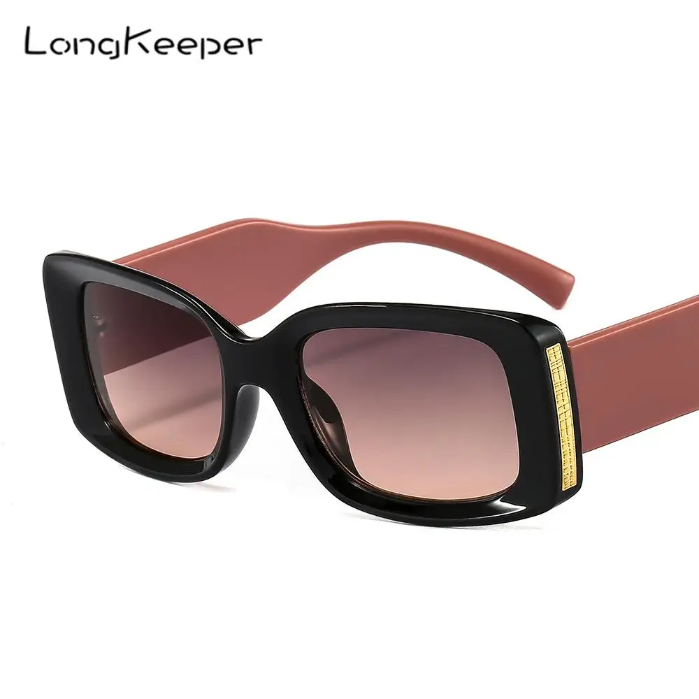 

LongKeeper Retro Classic Square Sunglasses Women Fashion Brand Design Rectangle Sun Glasses Men Vintage Eyewear Oculos Feminino