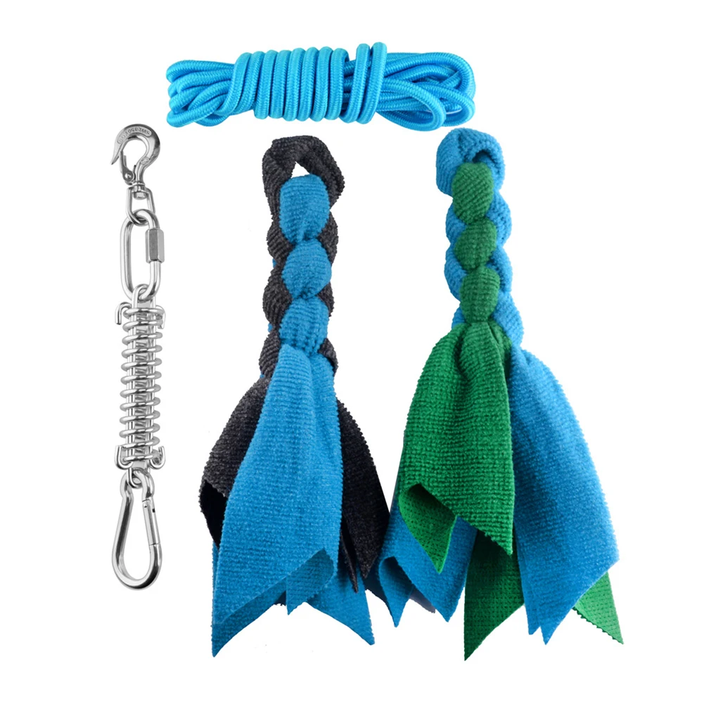 

Play Pull Spring Pole Muscle Builder Easy Install Training Tools Exercise For Dogs Durable Home Garden Outdoor Hanging Rope Toy