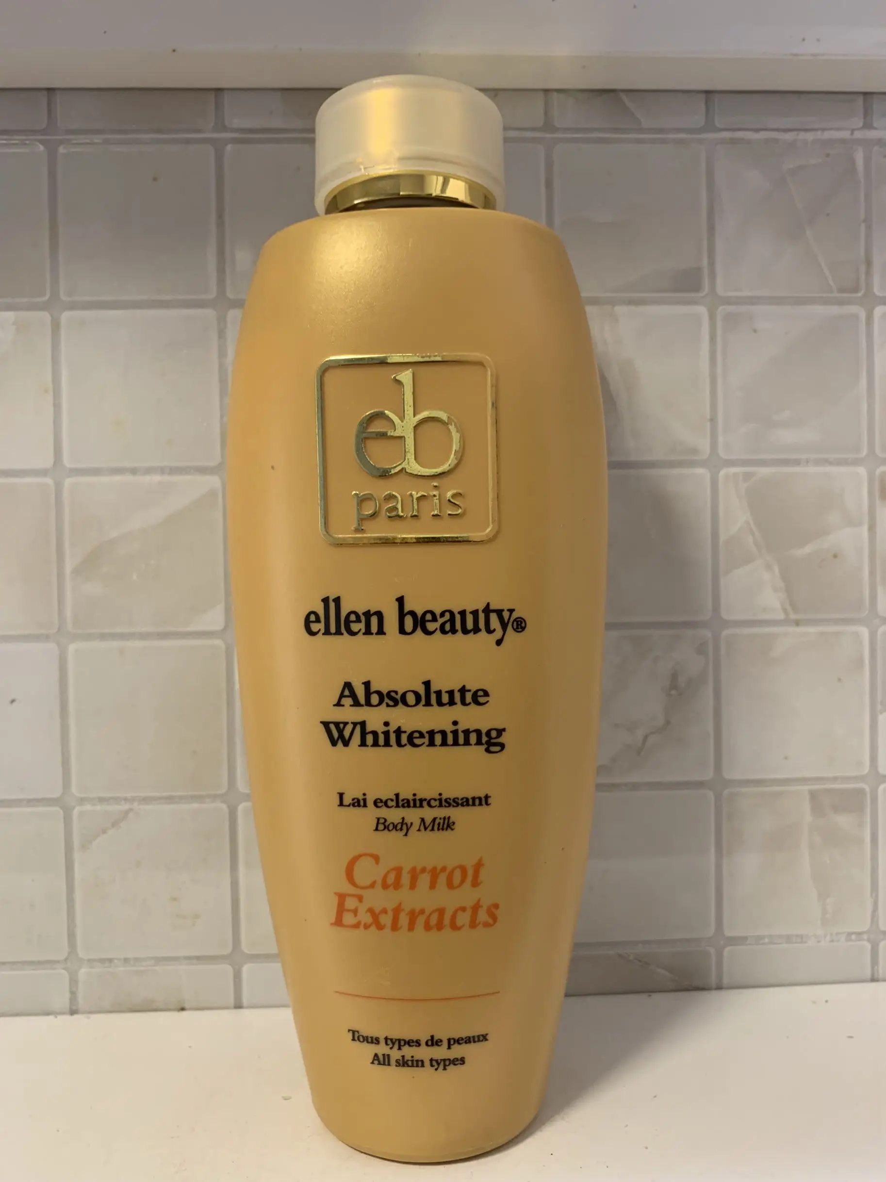 Ellen beauty Париж | экстракт моркови | абсолютное Отбеливающее молоко/500 г