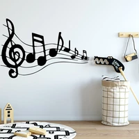 new music wall art decal wall stickers pvc material home decoration for living room wall stickers muraux wallpaper