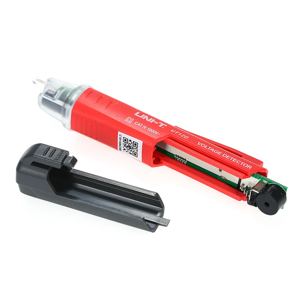 UNI-T Portable Non-contact AC Voltage Tester Pen Shaped V～Alert Detector with Sound and Light Alarm LED Flashlight | Инструменты