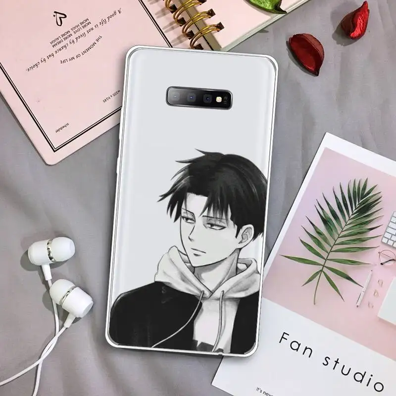 

Attack on Titan Japan anime Phone Case Transparent For Samsung Galaxy A 71 21s S note 8 9 10 plus 20 ultra
