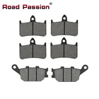 Road Passion мотоциклетные передние и задние тормозные колодки для HONDA CB1000F супер ястреб Firestorm VTR1000F CB900F CBR900RR CB900 CB1000