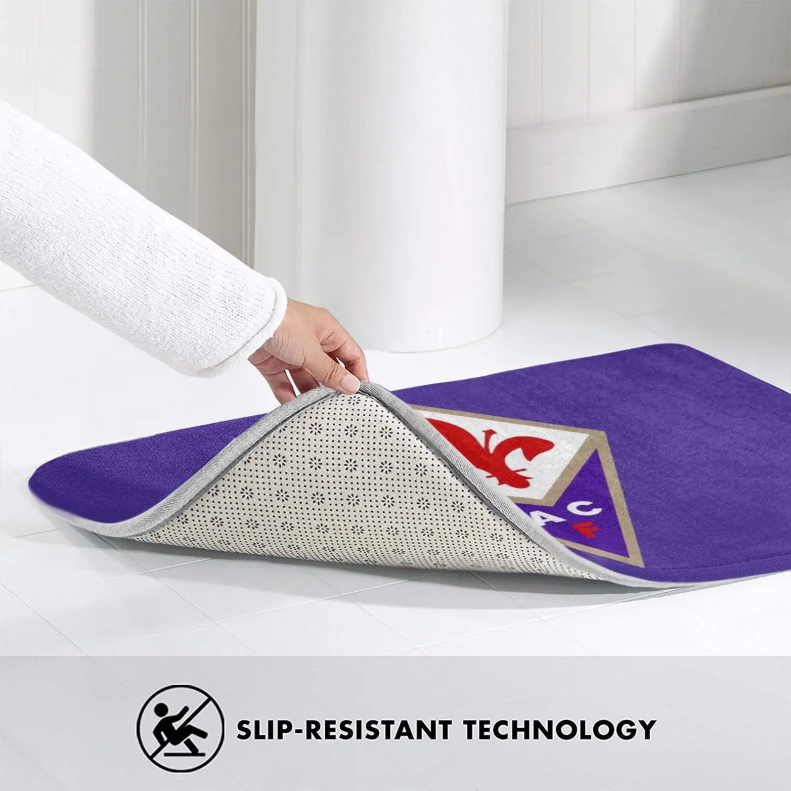 

- Logo Comfortable Door Mat Rug Carpet Cushion