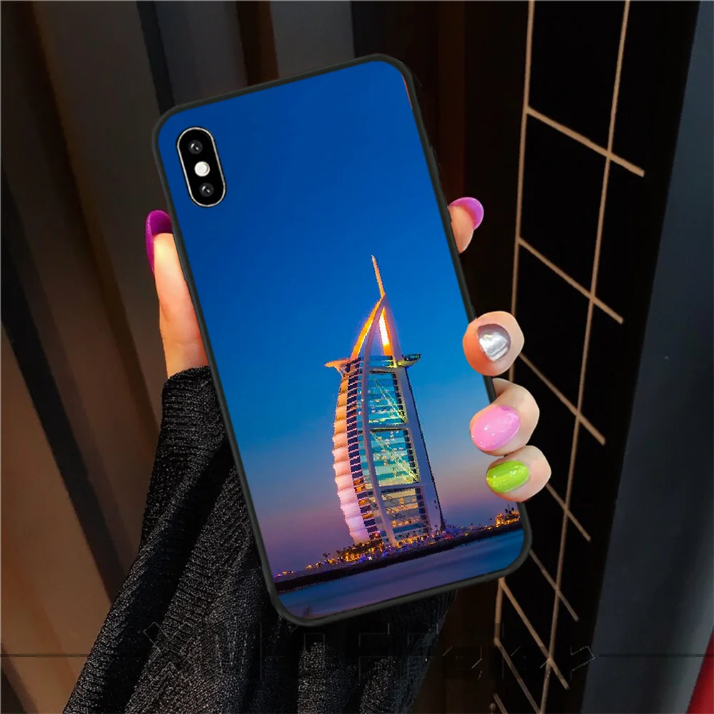 Чехол Reayou Burj Al Arab для iphone6 6s plus 7 8 X XR XS MAX 11 Pro Max | Мобильные телефоны и аксессуары