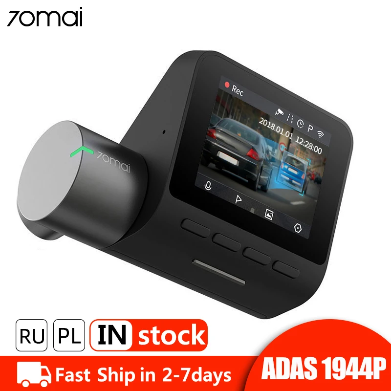 70mai Pro Dash Cam 1944P HD gps ADAS Автомобильный видеорегистратор Wifi тире камера Голосовое управление 24H монитор парковки ночное видение авто видео рекордер