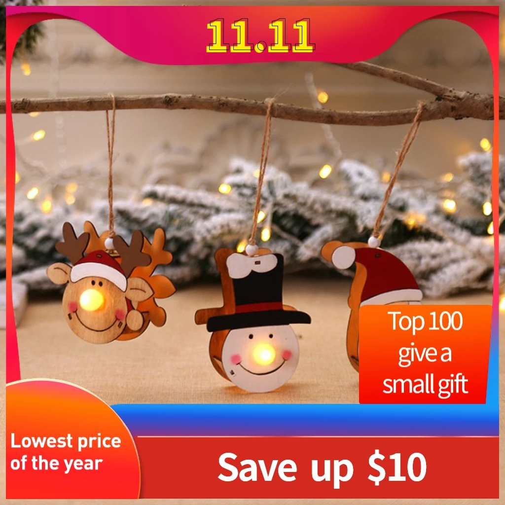 Мульти Стиль креативные Деревянные Ремесла рождественские деревянные подвески