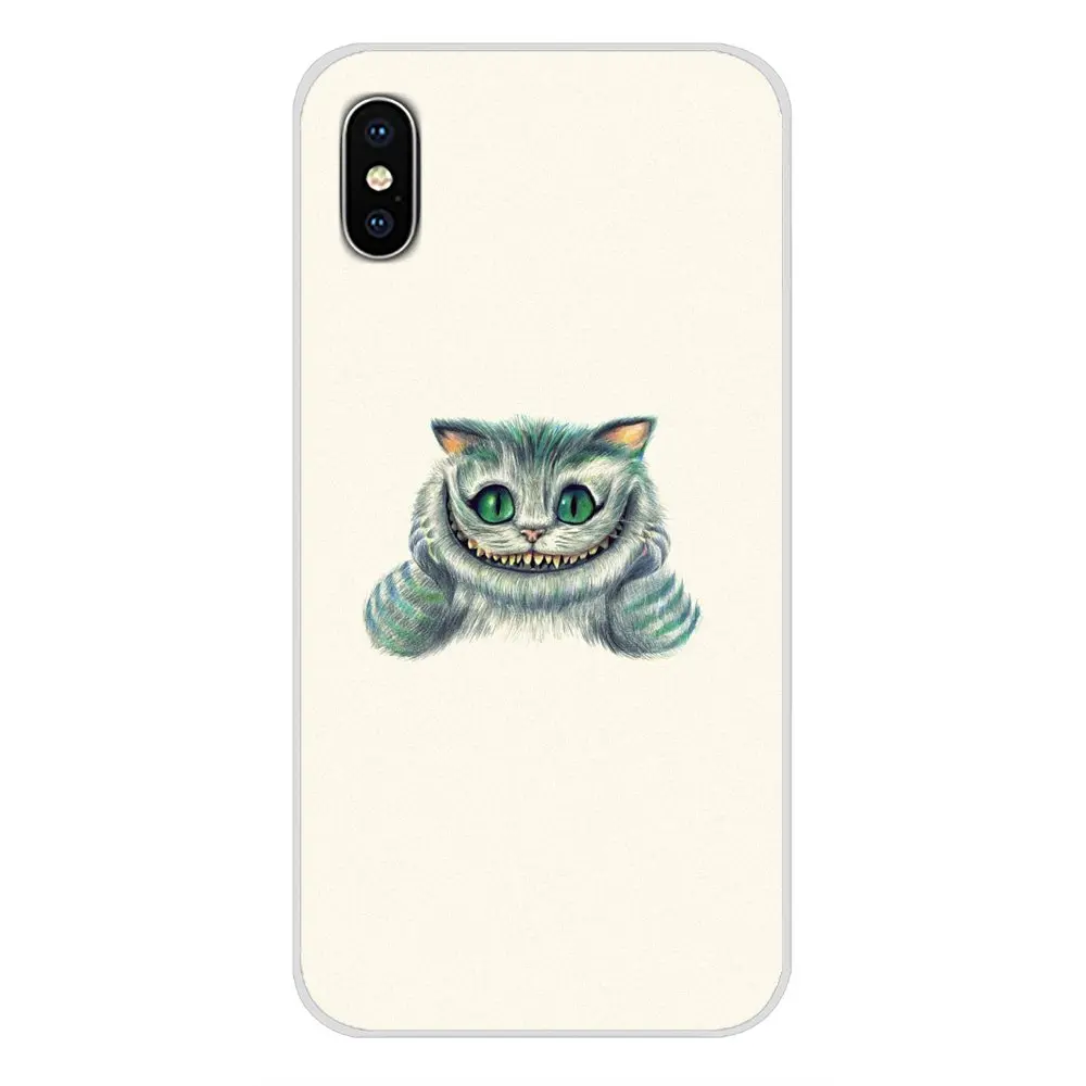 Аниме Чеширский кот Алиса в стране чудес силиконовый чехол Чехлы для Xiaomi Redmi Note 3 4