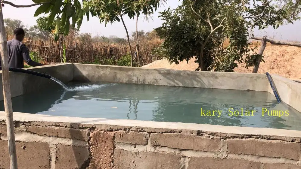 Kary dc 24V погружной водяной насос Солнечный электрический для орошения сельского