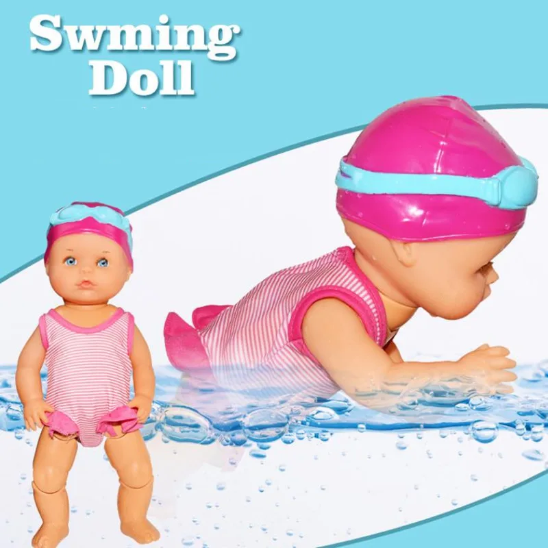 2019 Водонепроницаемая электрическая кукла для плавания детские игрушки девочек
