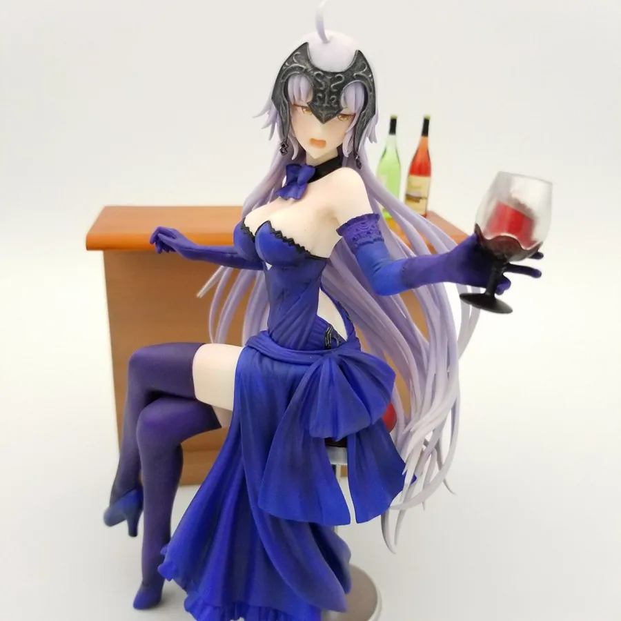Аниме сексуальные фигурки девушка FGO Fate Stay Night Жанна д 'Арк бар вер. ПВХ фигурка