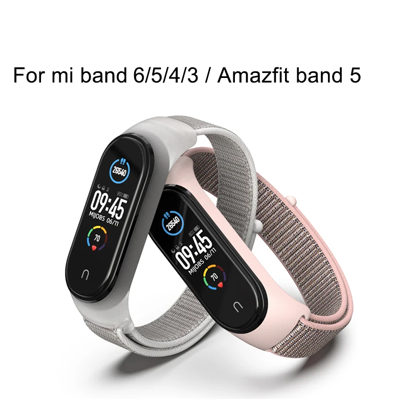 Нейлоновый ремешок Forwelleny для браслета Xiaomi Mi Band 6 5 4 3 NFC | Электроника