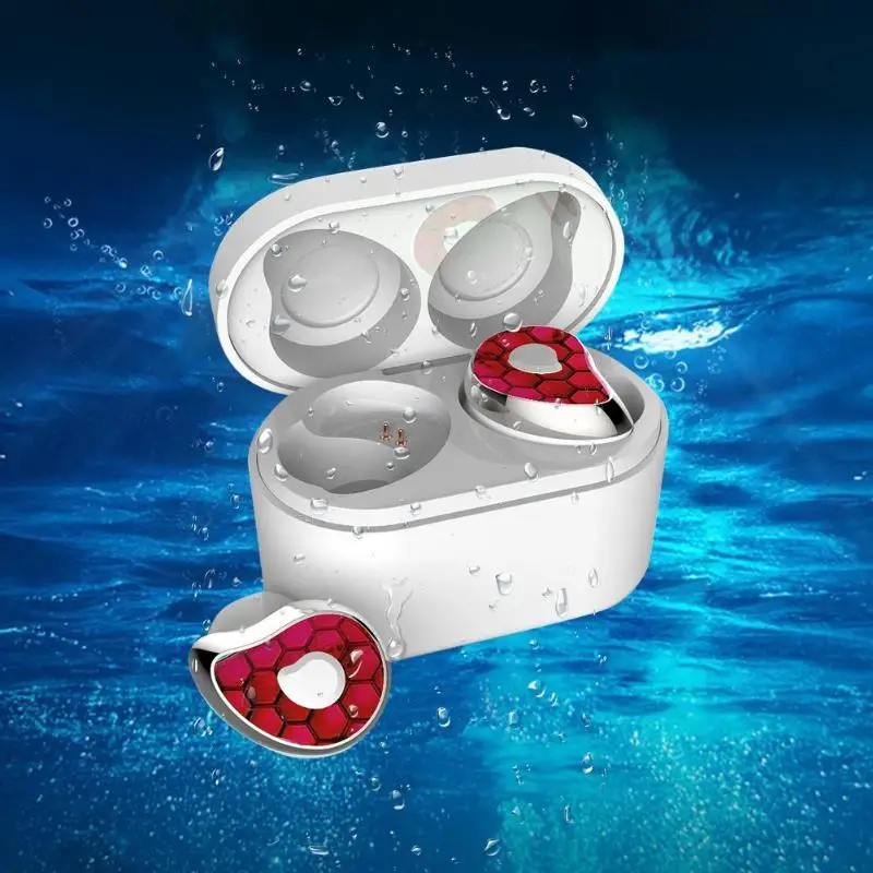 

SE6 Bluetooth earphone real wireless earphone V5.0 mini stereo earphone for HiFi phone bass Support IOS Android phone PK qs1 TWS