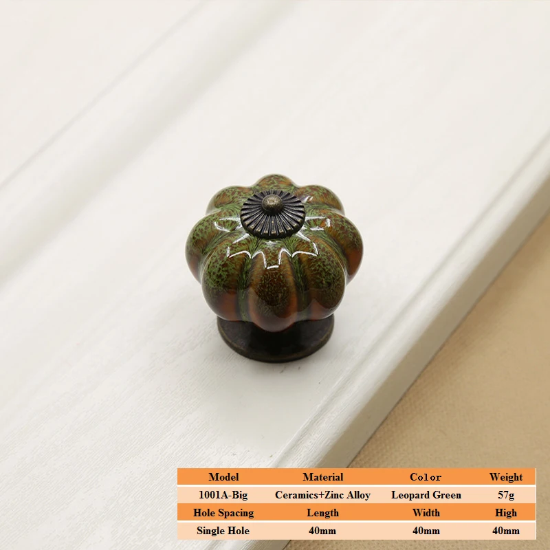 

Керамическая ручка LSTABAN Simple Pastoral леопардовая