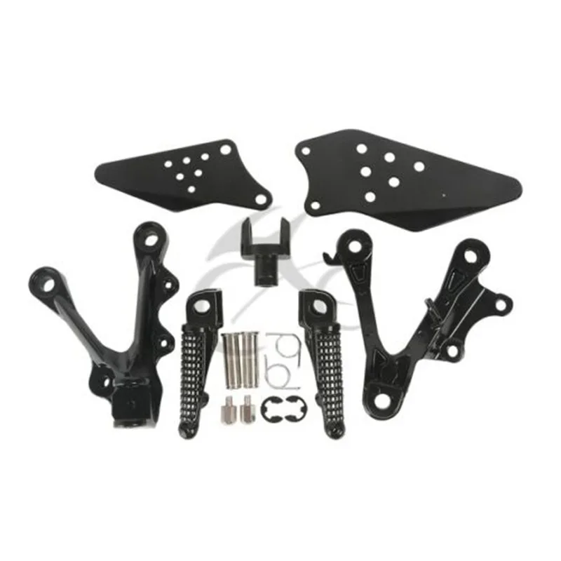 Передняя Подножка для мотоцикла подножки набор кронштейнов Kawasaki Ninja ZX6R 2009 2014 10 11 12