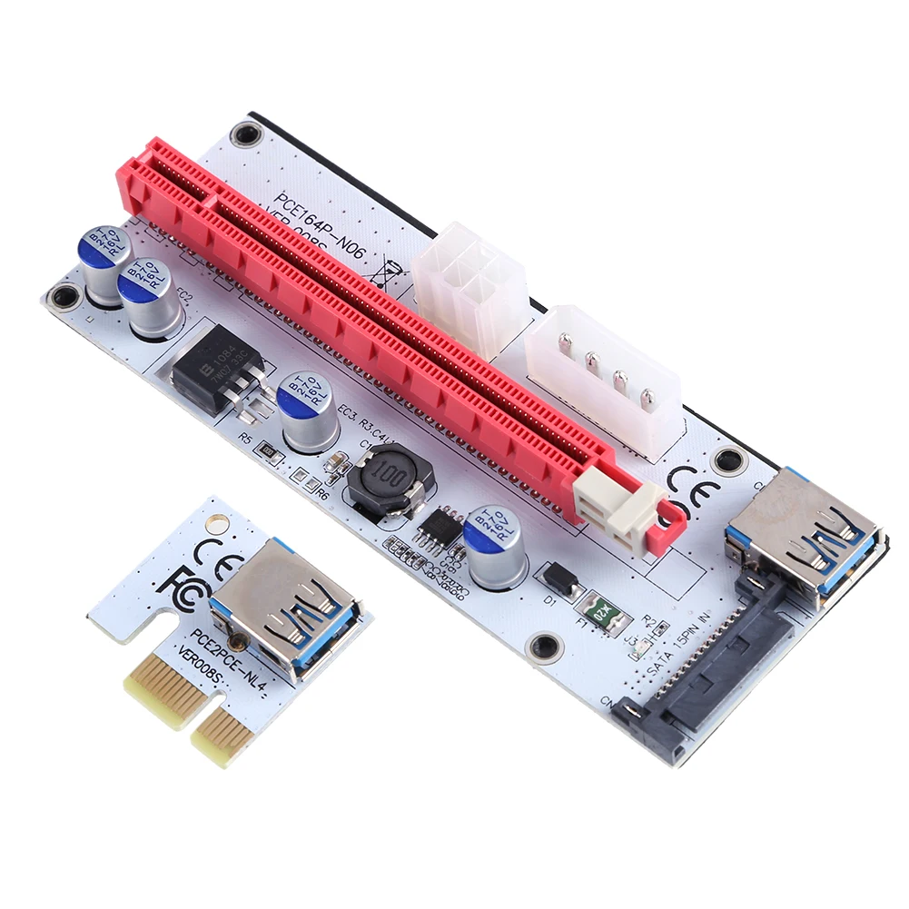 pci e gpu райзер карта расширения pci express