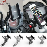 for honda grom msx125 msx 125 abs 2013 2020 universal motorcycle accessories handlebar mobile phone holder gps stand bracket