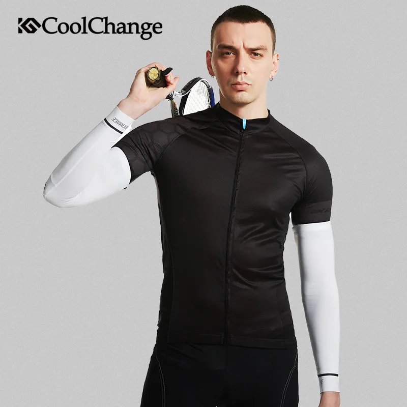 

Велосипедные нарукавники CoolChange из ледяной ткани, для бега, баскетбола, велоспорта, летние велосипедные нарукавники с УФ-защитой
