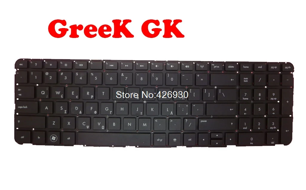 Клавиатура для ноутбука HP DV7 6000 V122503AS1 GK 634016 DJ1 639396 666001 031 Греции