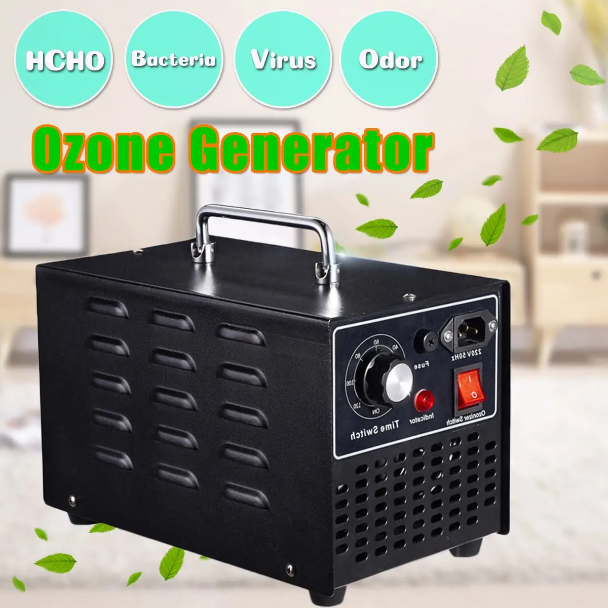 

110V/220V 10g/H Ozone Generator Machine Air Purifier Ozonator Air Cleaner Machine Desinfection Ozonizer Deodorization Sterilizer