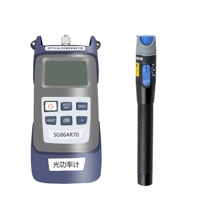 Набор для холодного соединения оптического волокна Wanglink. В комплекте: сварочная машина для оптических волокон, набор инструментов, оптический мощностной метр, красный фонарик, нож для резки.