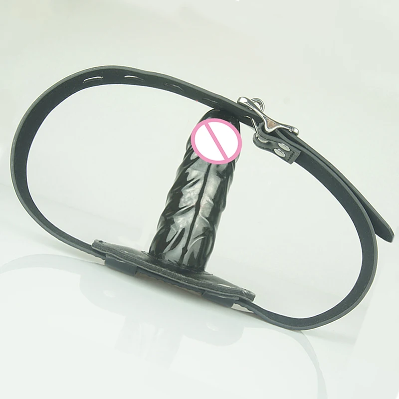 Ремешок для фаллоимитатора рот/член/пенис/кляп силиконовый Бандажное снаряжение