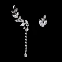 2020 korean new design fashion jewelry creativity marquise chain tassel stretchable elegant female drop earrings