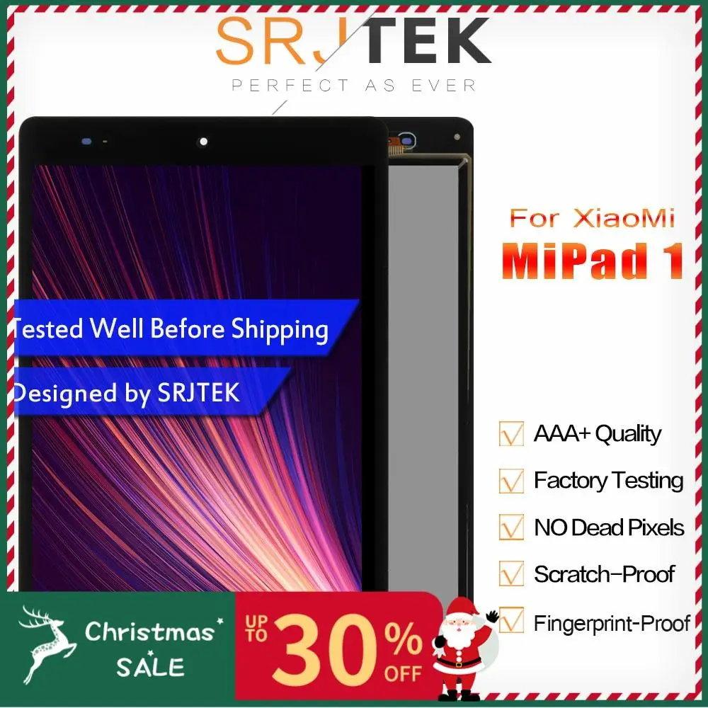 SRJTEK 7," ЖК-дисплей для Xiao mi pad mi Pad 1 A0101 матричный экран сенсорный дигитайзер Сенсорная панель планшетный ПК Замена ЖК-дисплея