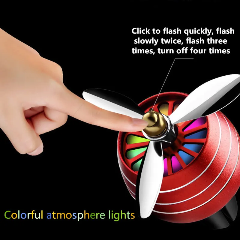 Автомобильный Освежитель автомобильный запах светодиодный мини Кондиционер