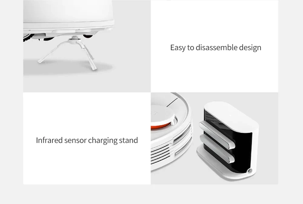 Xiaomi Mijia подметальный робот-пылесос STYJ02YM 360 градусов лазерное сканирование LDS радиолокационный контроль приложения для дома