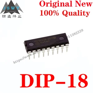10~100 PCS PIC16F628-20/P DIP-18 Semiconductor 8-bit Microcontroller -MCU IC Chip for module arduino Free Shipping PIC 16F628-20