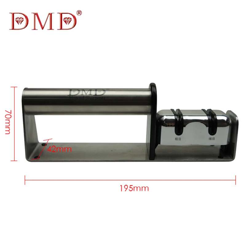 

DMD diamond sharpener stainless steel handle kitchen household knife sharpener