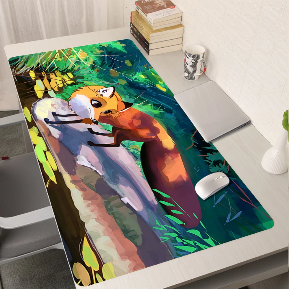 

Anime Mouse Pad Mouse Computer Cartoon Cute Fox Gamer Desk Table Pads Pc Gaming Mausepad Deskpad Cheap Gaming Laptop Xxs Xs