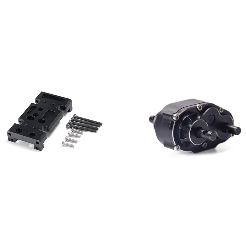 

Base / Transfer Box Metal Floor SCX10 HSP94180 Change D90 Wave Box Seat & 1/10 Metal Transfer Case For 1:10 SCX10 D90