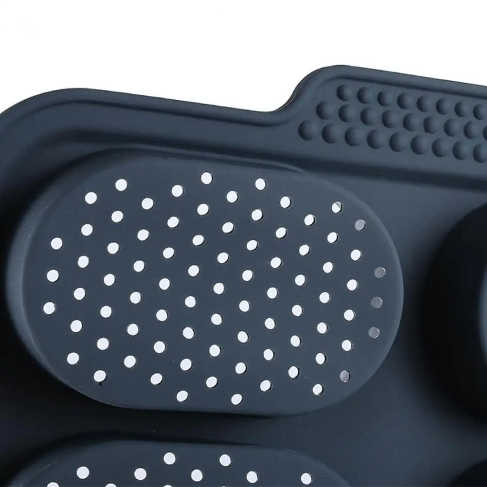 

Eco-friendly Silicone French Bread 8 Moulds Non-stick Solid Color Mini Baking Tools For Baking Tray Oven