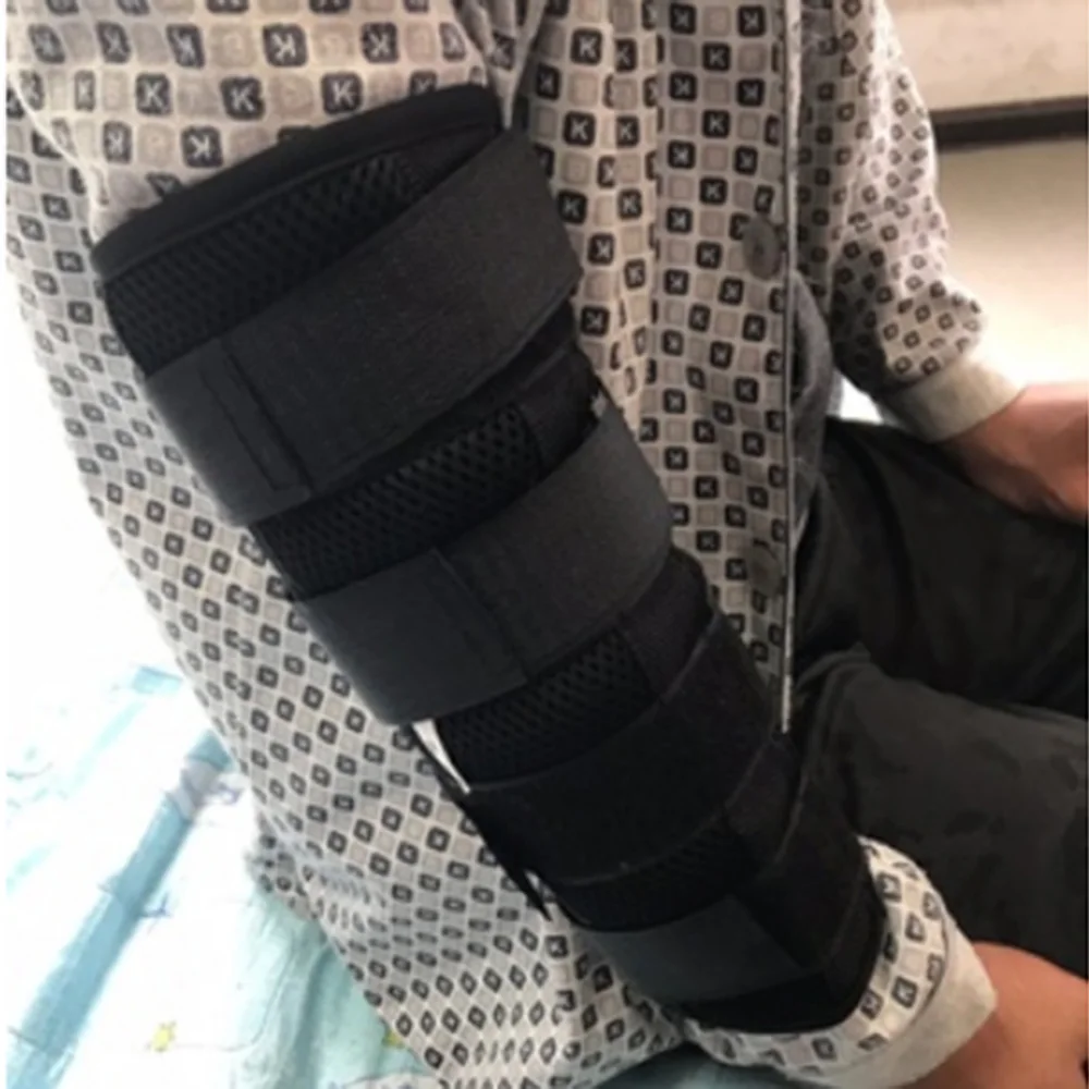 Регулируемый Корректор осанки для рук защита локтя фиксированная шина поддержка