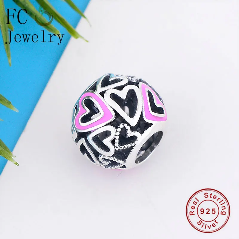FC ювелирные изделия подходят к оригинальным браслетам Pandora брелоки Аутентичные