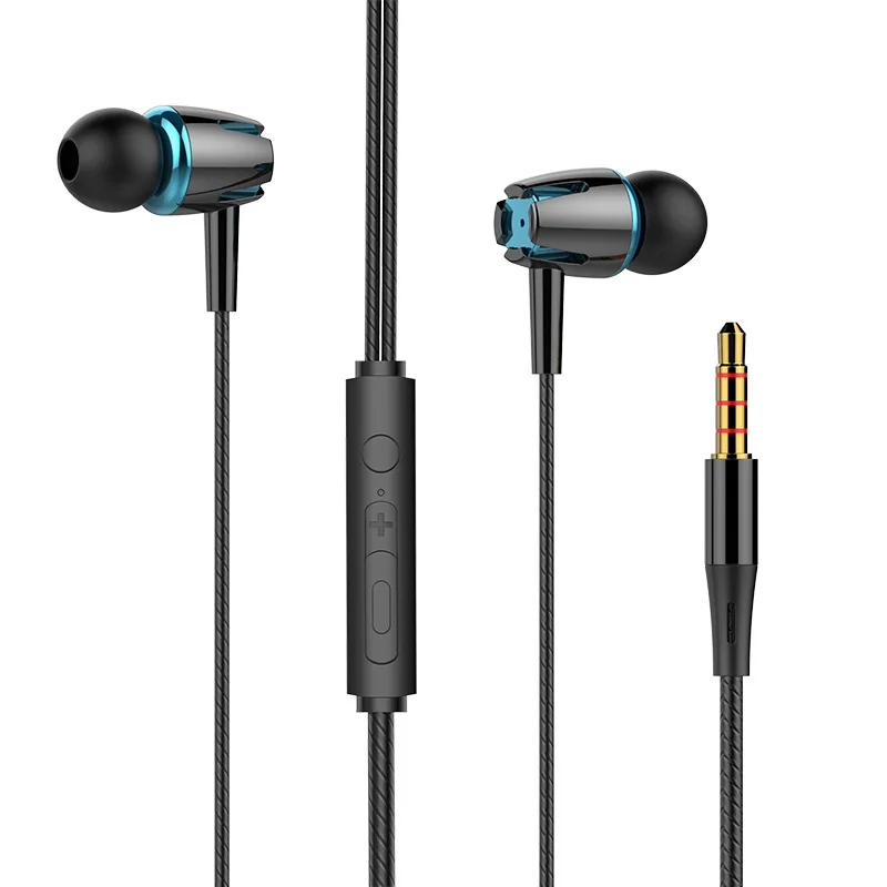 3 5 мм проводной разъем для наушников Наушники вкладыши Спортивная гарнитура с